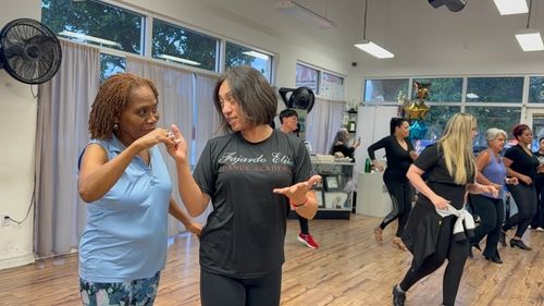 One-on-one private dance lesson with a master instructor